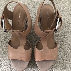 Franco sarto wedge shoes